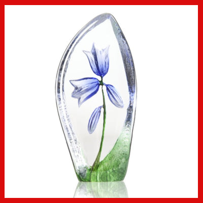 Gifts Actually - Mats Jonasson Crystal - Floral Fantasy - Bluebell (34214)