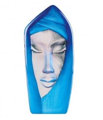 Gifts Actually -Mats Jonasson Crystal- Batzeba (Blue) - MASQ Collection (65115)