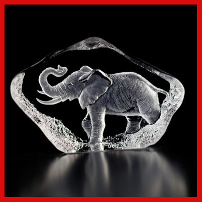 Gifts Actually - Mats Jonasson Crystal - Elephant (88144)