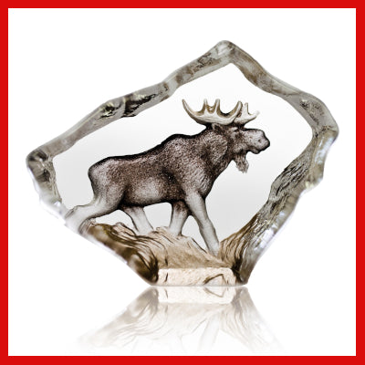 Gifts Actually - Mats Jonasson Crystal - Moose (88169)