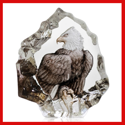 Gifts Actually - Mats Jonasson Crystal - Bald Eagle (88172)
