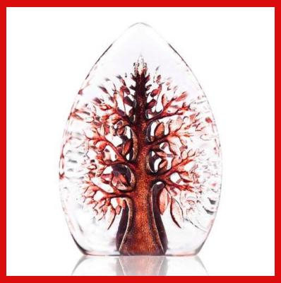 Gifts Actually - Mats Jonasson Crystal - Tree of Life Red - (YGGDRASIL) (88213)