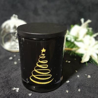 Gifts Actually - Soy Wax Canlde - Amber Grove - Christmas Tree (Blk)
