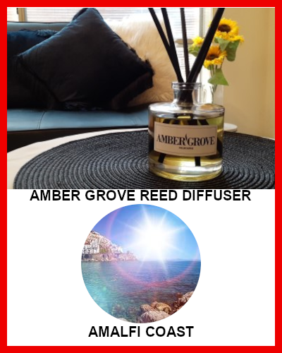 Gifts Actually - Amber Grove Reed Diffuser - Amalfi Coast Fragrance