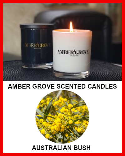 Gifts Actually - Amber Grove Soy Wax Candle - Australian Bush Fragrance