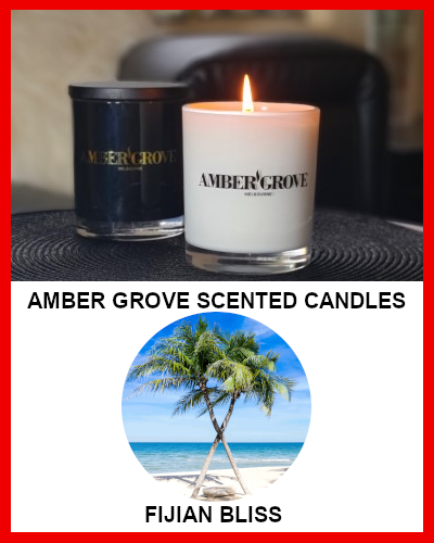 Gifts Actually - Amber Grove Soy Wax Candle - Fijian Bliss