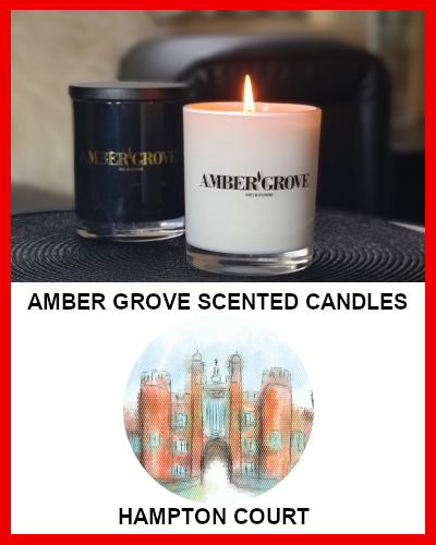 Gifts Actually - Amber Grove Soy Wax Candle - Hampton Court