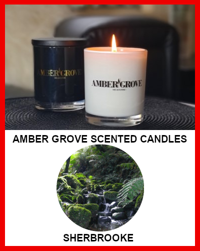 Gifts Actually - Amber Grove Soy Wax Candle - Sherbrooke (Forest) Fragrance