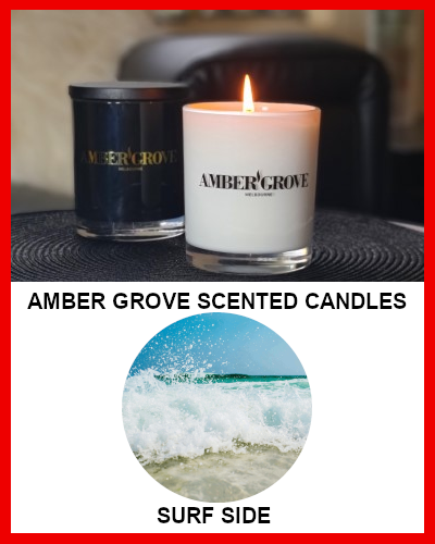 Gifts Actually - Amber Grove Soy Wax Candle - Surf Side