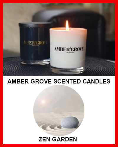 Gifts Actually - Amber Grove Soy Wax Candle - Zen Fragrance