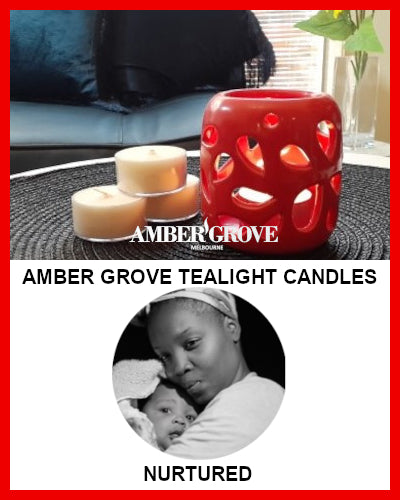 Gifts Actually - Amber Grove Scented Tealight Candle - Nurtured