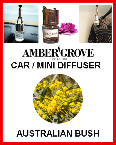 Gifts Actually - Amber Grove Mini Car Diffuser - Australian Bush Fragrance