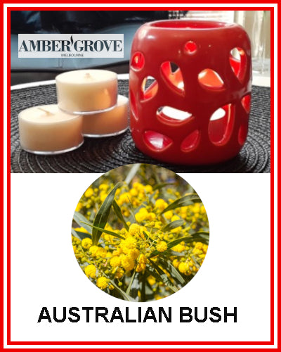 Gifts Actyally - Amber Grove Soy Wax Tealight Candle - Australian Bush