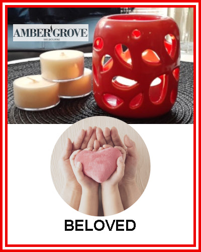 Gifts Actually - Amber Grove Soy Wax Tealight Candle - Beloved