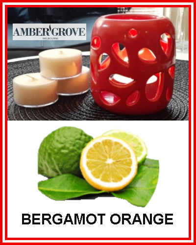 Gifts Actually - Amber Grove Soy Wax Tealight Candle - Bergamot Orange