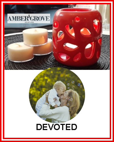 Gifts Actually - Amber Grove Scented Tealight Candle - Devoted