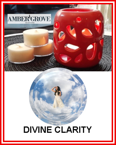 Gifts Actually - Amber Grove Scented Tealight Candle - Divine Clarity