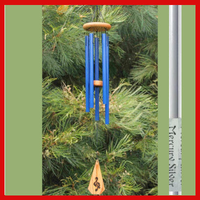 Gifts Actually - Harmony Wind-chime - Arlington Chime - Mercury Silver