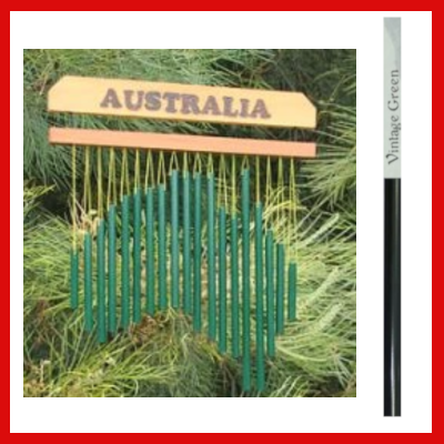 Gifts Actually - Harmony Wind chime - Australia Chime - Vintage Green