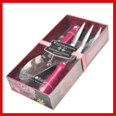 Gifts Actually - Burgon & Ball - British Bloom Gift Boxed Trowel and Fork Set