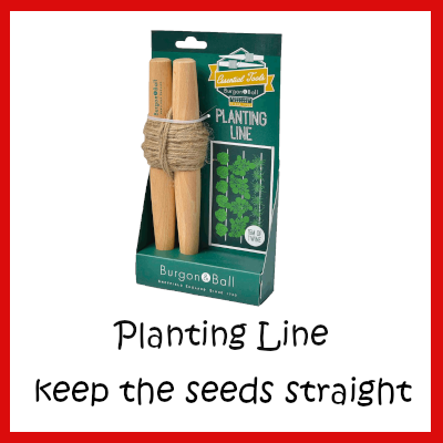 Gifts Actually - Burgon & Ball - Father's Day Gardening Pack - Planting line