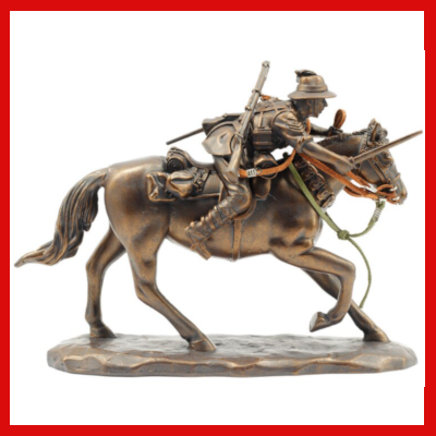 Gifts Actually - The Charge at Beersheba Light-Horse Figurine