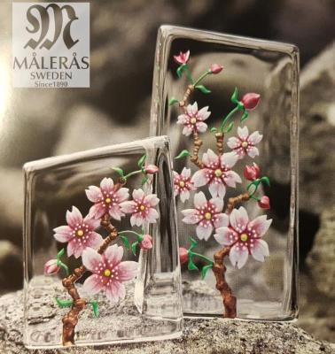 Gifts Actually - Mats Jonasson Crystal -  Floral Fantasy - Cherry Blossoms (34102 & 34013) Series