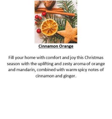 Gifts Actually - Soy Wax Canlde - Amber Grove - Tree (White) - Cinnamon Orange