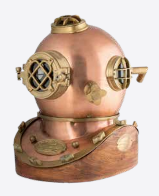 Gifts Actually - US Navy Diving Helmet - Mark V reproduction