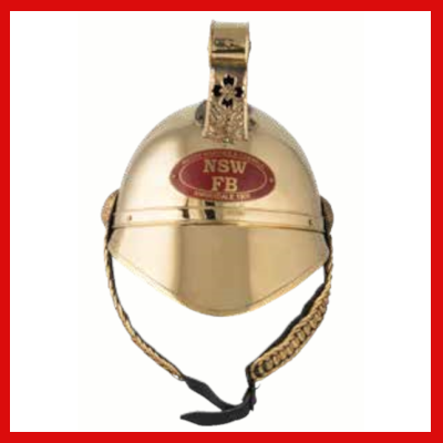 Gifts Actually - Fireman's Helmet - NSW (Red Badge) reproduction