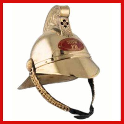 Gifts Actually - Fireman's Helmet - NSW (Red Badge) reproduction