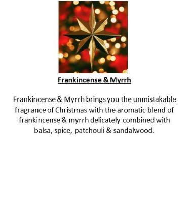 Gifts Actually - Soy Wax Canlde - Amber Grove - Holly (Blk) -Frankincense & Myrrh