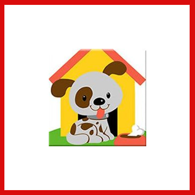 Gifts Actually - Paint By Numbers - Puppy (Kids DIY Paint kit)