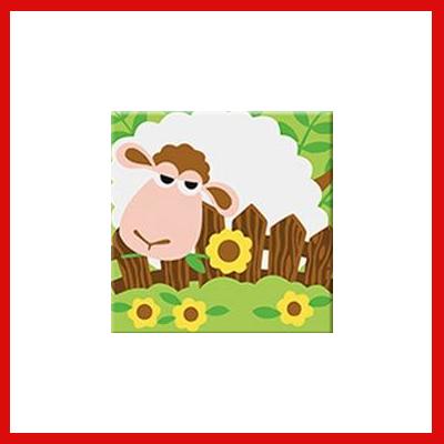 Gifts Actually - Paint By Numbers - Sheep (Kids DIY Paint kit)