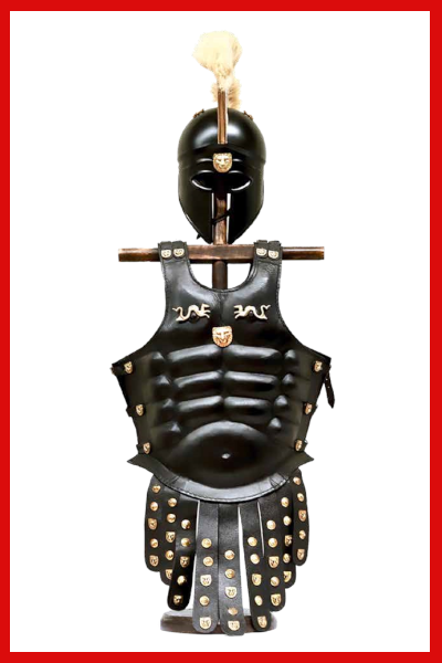 Gifts Actually - Corinthian Replica Leather Body Armour
