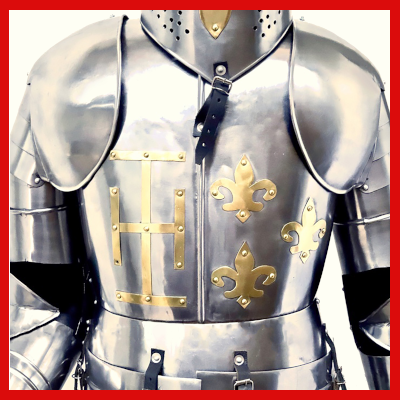 Gifts Actually - Medieval Knight - Knight Full body Suit (Armour) - Torso
