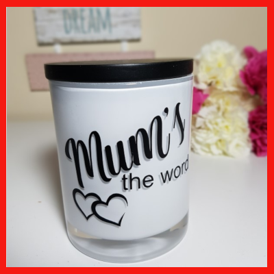 Gifts Actually - Amber Grove Soy Wax Candle - Mum's the word