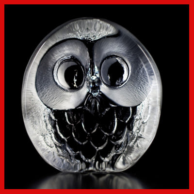 Gifts Actually - Mats Jonasson Crystal - Owl (33269)