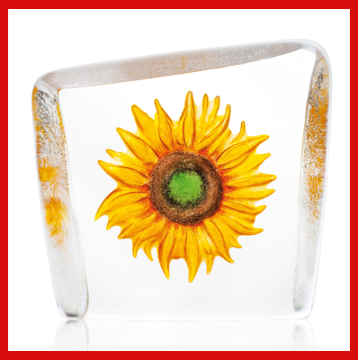Gifts Actually - Mats Jonasson Crystal - Sunflower (33869)