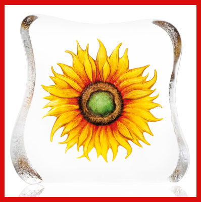 Gifts Actually - Mats Jonasson Crystal - Sunflower (33885)
