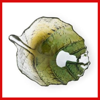 Gifts Actually - Mats Jonasson Crystal Bowl- Folia Autumn Leaf (56110)