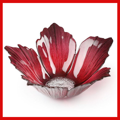 Gifts Actually - Mats Jonasson Crystal Bowl- Fleur (56117)