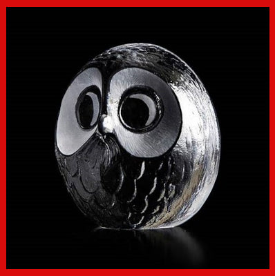 Gifts Actually - Mats Jonasson Crystal - Owl (33269)