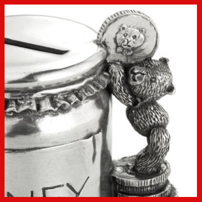 Gifts Actually - Royal Selangor Pewter - Money Jar (Coin Box)