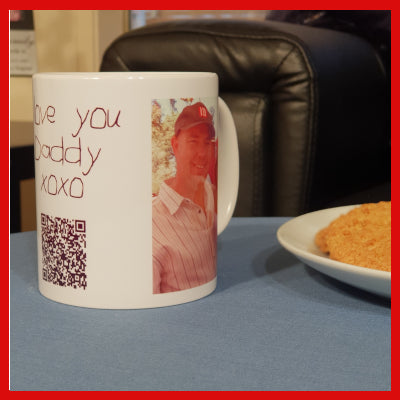 Gifts Actually - Mug - Video / Message - Personalised/Photo  Mug