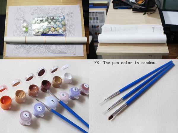 Gifts Actually - Paint By Numbers - Custom Paint by Number Kits