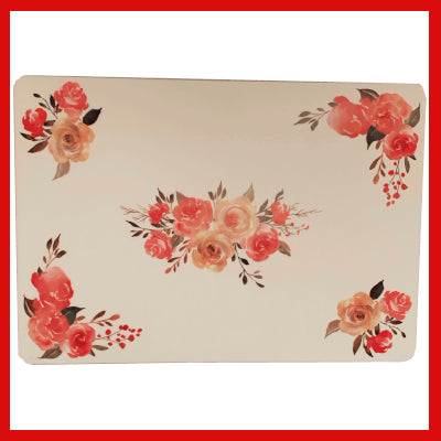 Gifts Actually - Placemat - Floral Collection - Rose design