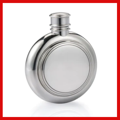 Gifts Actuallly - Royal Selangor Pewter 100ML Lancaster Hip Flask