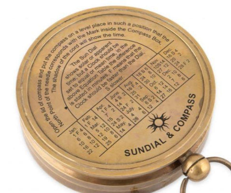 Gifts Actually - Sundial / Compass - Australian 1930 Penny