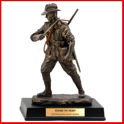 Gifts Actually - Sands of Gallipoli (SOG) Stand To Fight - Australian Light-horse Figurine